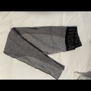 Gymshark black mark flex leggings